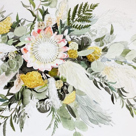 Adult Watercolor Botanicals Fall Class