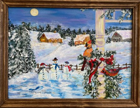 Winter Night by Pat Proulx